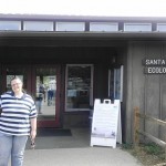 Denise and AJ at the preserve museum.